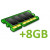 + 8GB RAM DDR3 +20,00€